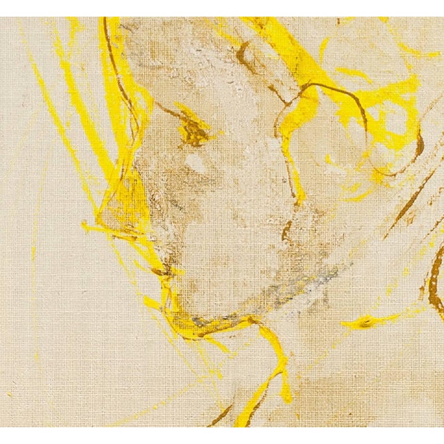 Modern Manner of Marcel Vertes Portrait of a Lady Oil Painting For Sale - Image 3 of 3