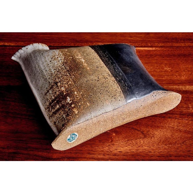 Ceramic Brutalist Studio Pottery Vase by the Terry Pottery, 1970s For Sale - Image 7 of 10