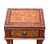 Ethan Allen Pair Ethan Allen Faux Bamboo Burl Sofa/Bedside Tables For Sale - Image 4 of 13