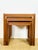 1960s Vintage Teak and Ceramic Nesting Tables, 1960s, Set of 3 For Sale - Image 5 of 15