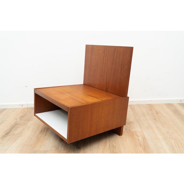 Pastoe EU11 Nightstand by Cees Braakman for Pastoe, 1950s For Sale - Image 4 of 9