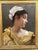 After Emile Pinchart, Profile Portrait of a Woman, 1800s, Oil Painting on Canvas, Framed For Sale - Image 3 of 12