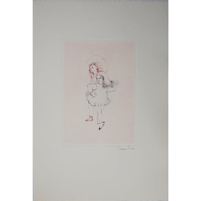 Léonor FINI (1908-1996) The Whim Original color etching Signed in pencil On wove paper, 38 x 56 cm (approx. 15 x 22...