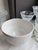 White Handmade Japanese Crackle Glaze Ceramic Chawan Matcha Bowl by Yoshio Kangawa - One of a Kind For Sale - Image 8 of 12