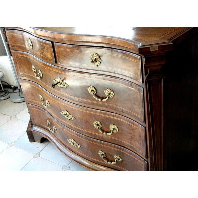 Spanish Walnut Chest of Drawers, 1700s For Sale - Image 13 of 18