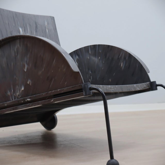 Vintage Armchair with Double Cover by Anna Castelli Ferrieri for Kartell, 1980s For Sale - Image 9 of 17