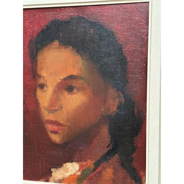 Hilding Rösiö, Spanish Girl, 1960s, Oil on Canvas, Framed For Sale - Image 5 of 18