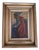 Flemish School Artist, Pilgrim or Beggar with Red Cloak, 17th Century, Oil on Board, Framed For Sale
