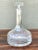 Vintage Etched Glass Decanter With Stopper For Sale - Image 10 of 11