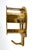 Brass Vintage Brass Horseshoe Wall Hat Holder & Hook – Western / Equestrian Style For Sale - Image 8 of 9