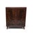 Traditional Vintage Flame Mahogany Two-Door Storage Cabinet For Sale - Image 3 of 12