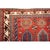 Red 1900s Red Vibrant Field Antique Caucasian Tribal Geometric Akstafa Kazak Rug For Sale - Image 8 of 9
