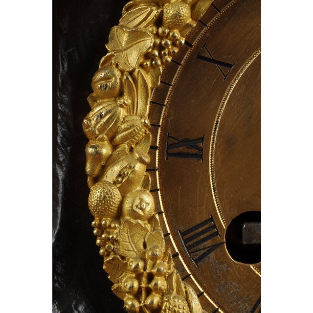 Restoration Period Gilt Bronze Clock with a Young Woman For Sale - Image 13 of 18