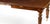 Dining table - 19th century. English; 19th century mahogany wood with rectangular top; resting on four turned legs; metal...