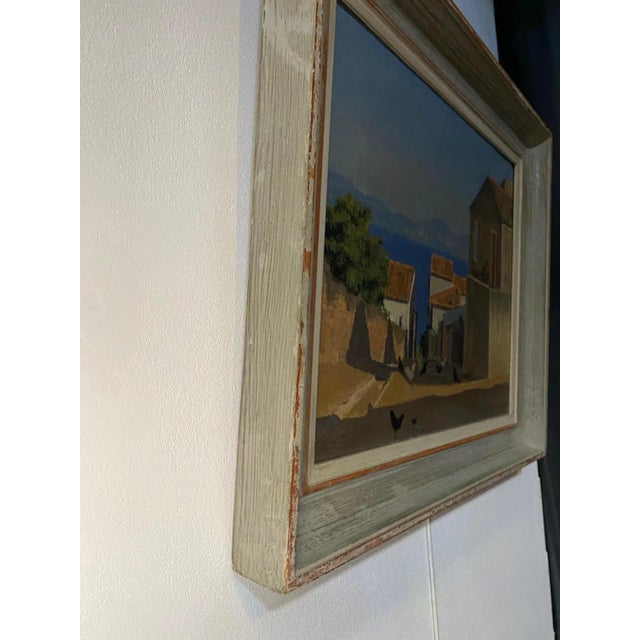 Maurice Blanchet, Sicily, Oil on Canvas, 1950s For Sale - Image 7 of 9