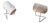 Fibreglass Table Lamps, Set of 2 For Sale
