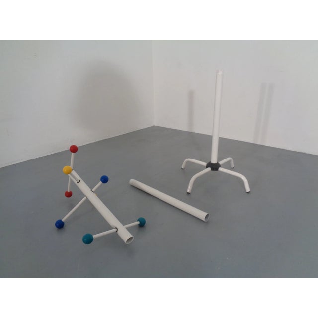 Italian Tubular Coat Rack, 1970s For Sale - Image 10 of 16