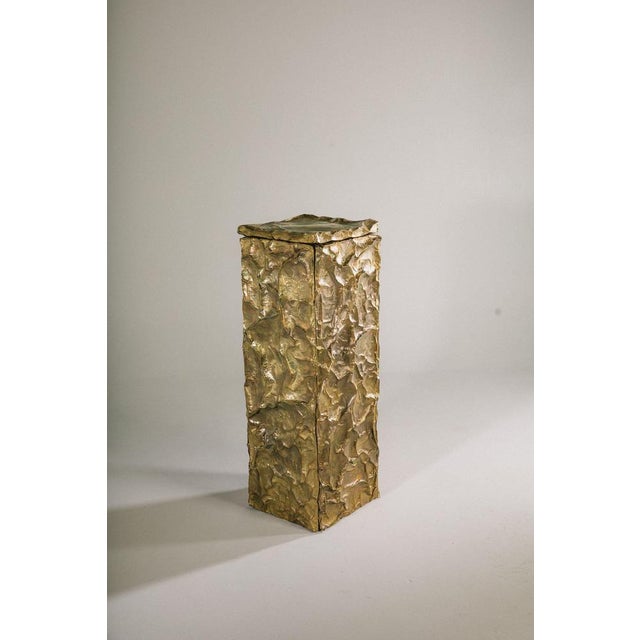 Copper Golden Peak Brass Monolith by Zincutec For Sale - Image 8 of 9