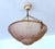 Modern French Art Deco Pink Glass Pendant Light, 1930s For Sale - Image 3 of 18