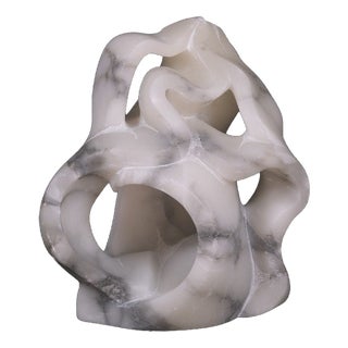 Hugo Verheyen, Labyrinth III Sculpture, 1970s, Alabaster For Sale