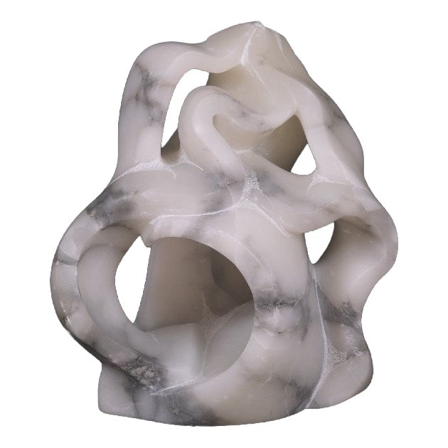 Hugo Verheyen, Labyrinth III Sculpture, 1970s, Alabaster For Sale