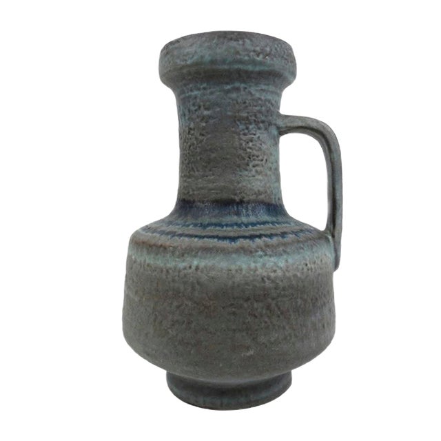 Large German Ceramic Vase, 1960s For Sale