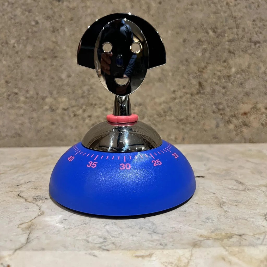 1990s Alessi Kitchen Timer by Alessandro Mendini Italy | Chairish