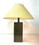 Vintage Table Lamp with Black and Gold Cube Base For Sale - Image 14 of 14