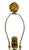 Glass 1960sMid-Century Modern Murano Style Tortoiseshell Art Glass Table Lamp W/Optional Contemporary Shade For Sale - Image 7 of 9