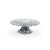 Crow Canyon Home Splatterware, Cake Stand in Black & White For Sale In San Francisco - Image 6 of 6