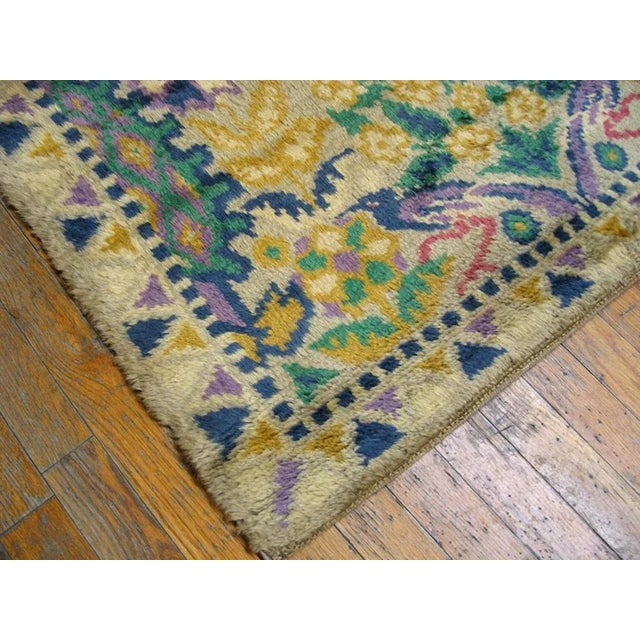 Early 20th Century Irish Donegal Arts & Crafts Carpet (3'6" x 11'2" -107 x 341 )