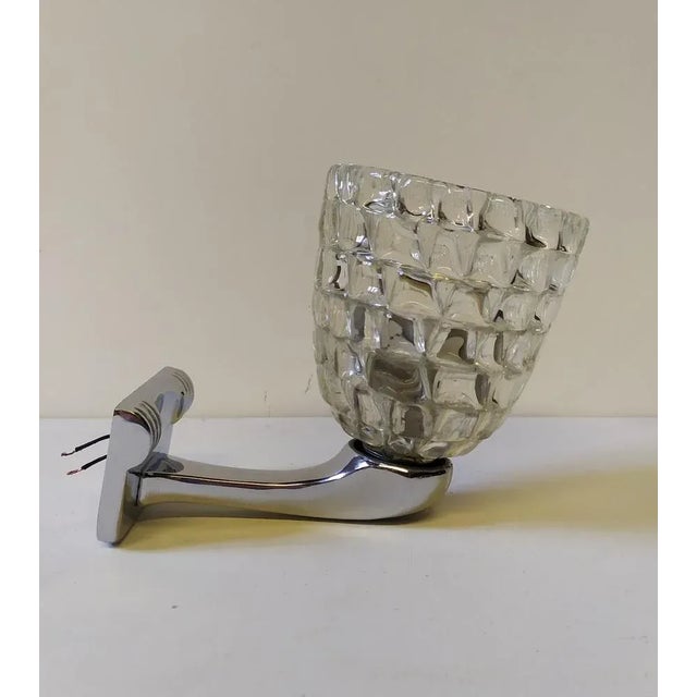1940s Wall Light attributed to Ercole Barovier for Barovier & Toso, 1940s For Sale - Image 5 of 10