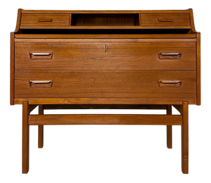 Vintage Danish Teak Secretaire by Arne Wahl Iversen for Vinde Møbelfabrik, 1960s
