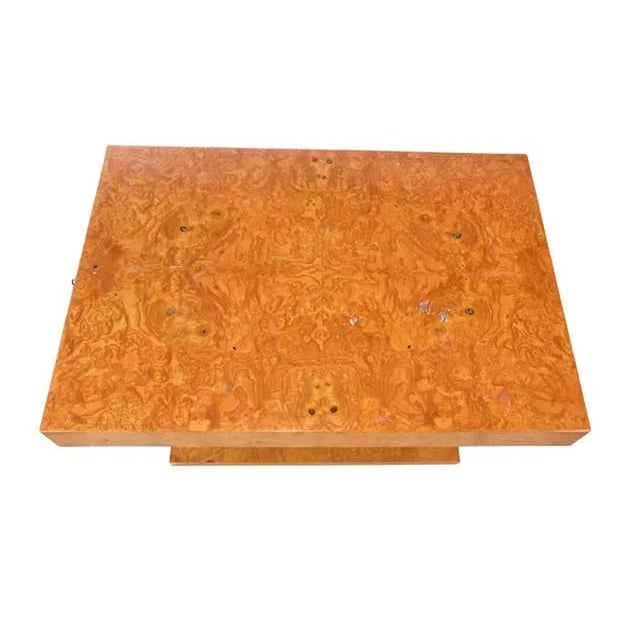 Brown Late 20th Century Grange Root Veneer Cigar Table For Sale - Image 8 of 11