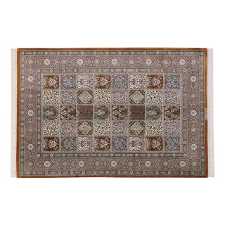 Middle Eastern Silk Rug For Sale