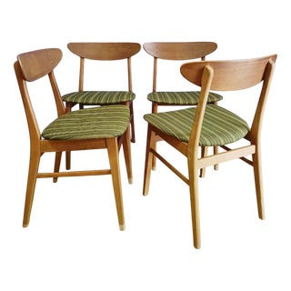 Danish N. 210 Chairs from Farstrup, 1950s, Set of 4 For Sale