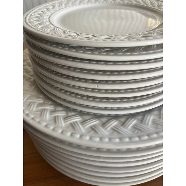 Vintage Farberware Trellis Dinnerware Set - Rare in Large Quantities and Discontinued - 44 Piece For Sale - Image 9 of 12