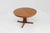 Vintage Danish Round Extendable Dining Table, 1960s For Sale - Image 3 of 9