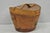 Brown Antique Victorian Brown Leather Travel Case Hat Box W/ Miller of Ny Silk Top Hat For Sale - Image 8 of 18