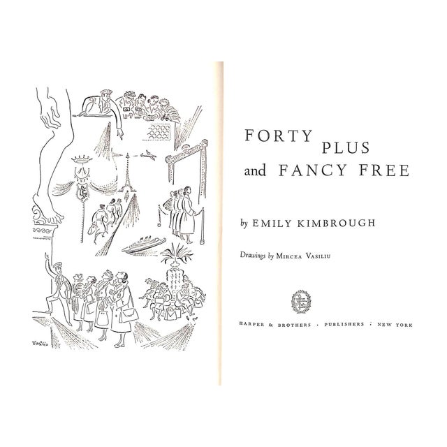 KIMBROUGH, Emily [240] pp. Harper & Brothers 1954 8 1/2" x 5 3/4" Drawings by Mircea Vasiliu