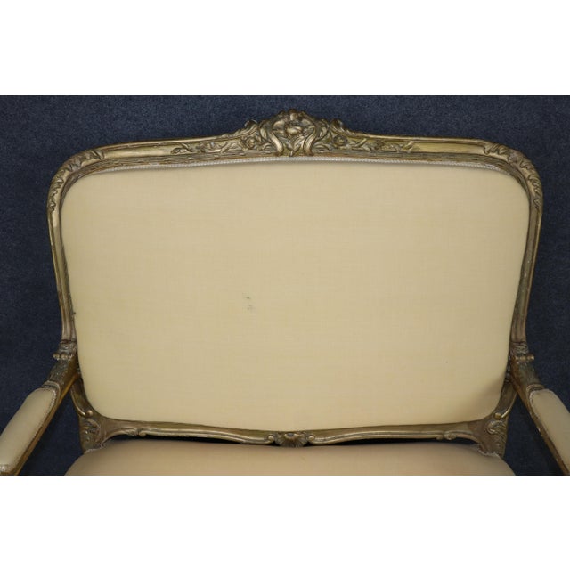 Late 19th Century French Pair of French Louis XV Marquis For Sale - Image 13 of 15