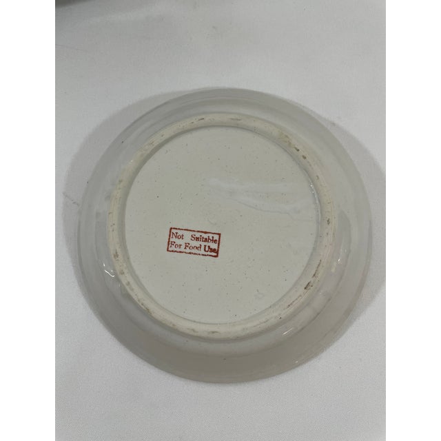 Mid 20th Century Porcelain Famille Rose Cachepot Planter With Drain Plate For Sale - Image 14 of 17