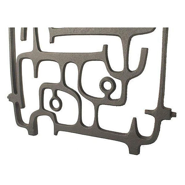 Vintage Architectonic Wall Sculpture, 1950s For Sale - Image 7 of 12