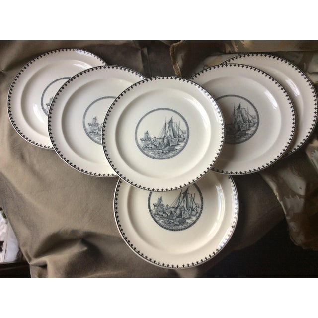 1930s Cauldon England Stoneware ( Plates For Sale - Image 9 of 9