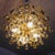 Murano Glass and Brass Tear Drop Chandelier from Palwa, Germany, 1970s For Sale - Image 3 of 8