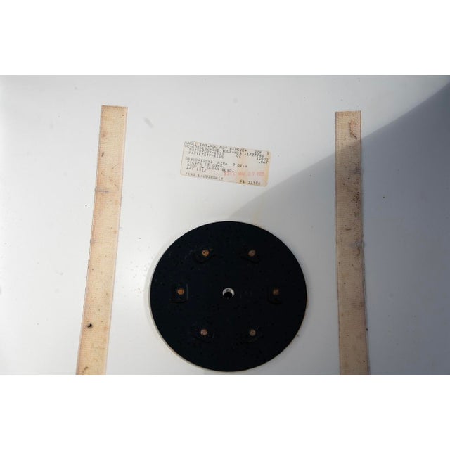 Vintage Knoll Saarinen Tulip Dining Set, 54” Arabescato Marble, 1986 For Sale In Miami - Image 6 of 12