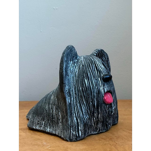 Vintage Original Studio Pottery Dog For Sale - Image 12 of 12