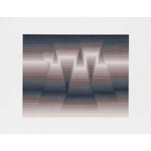 "Dusk and Dawn", 1984, Silkscreen by Roy Ahlgren For Sale - Image 4 of 4