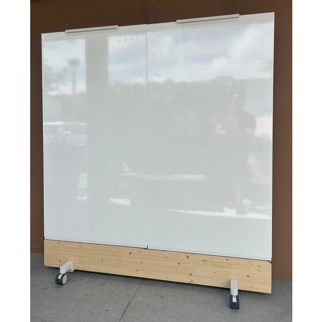 2020s Vitra "Dancing Wall" Movable Office Room Dividers, Fabric and White Board Sides For Sale - Image 5 of 18