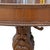 Antique Renaissance Revival Marquetry Walnut Oval Dining Table, Late 19th Century For Sale - Image 9 of 18